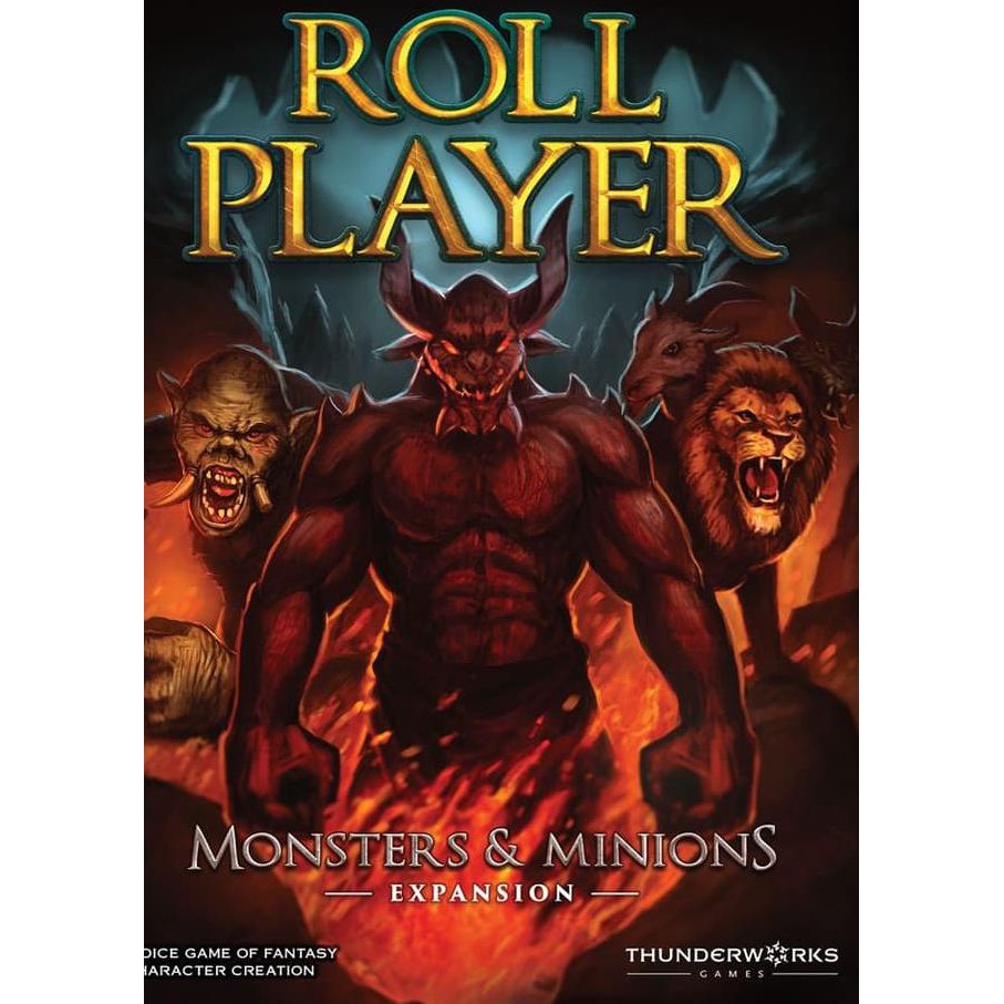 Roll Player Monsters & Minions Board Game Expansion Monopolis Toko